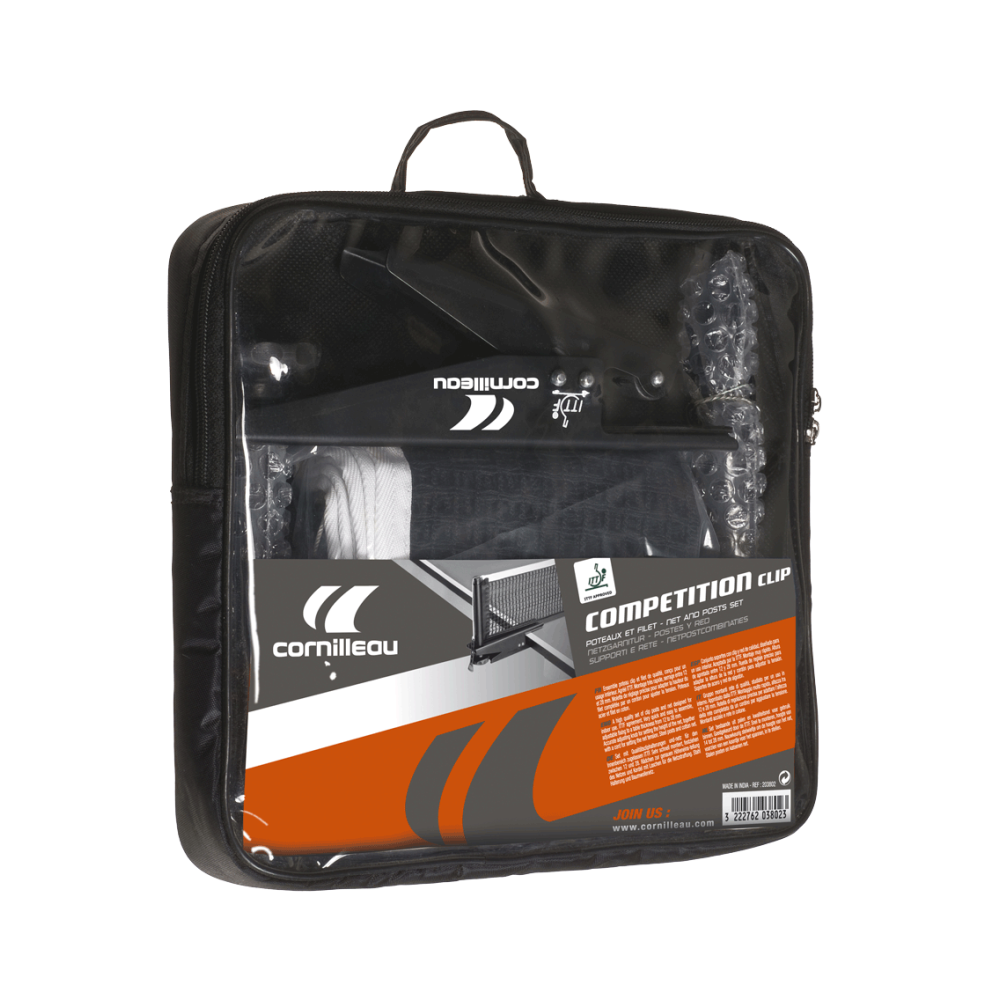 Poteaux et filet Clip ITTF