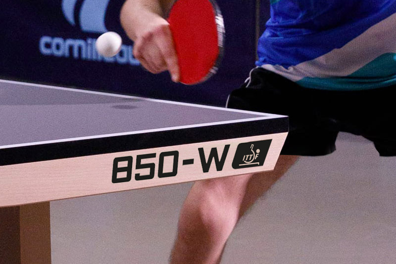 table Cornilleau 850 wood agree ITTF