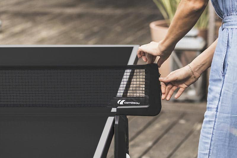Table de Ping pong filet retractable