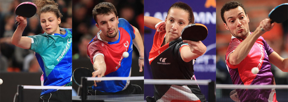 médaillés Cornilleau Championnats de France 2020