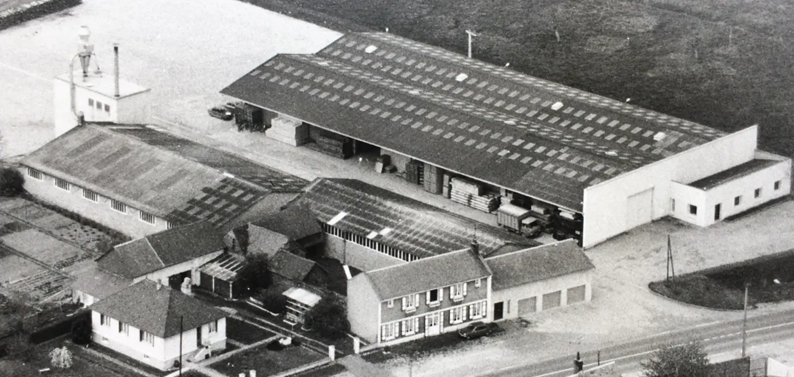 L'usine Cornilleau dans les années 70