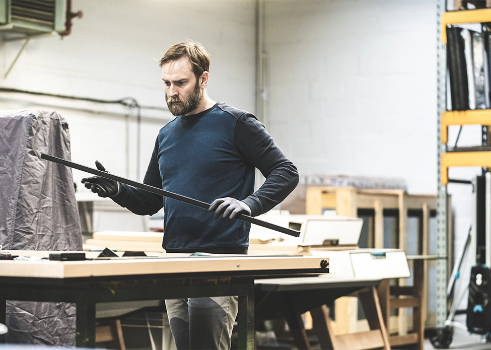 Photo de notre secteur R&D lors des tests d'assemblage 
