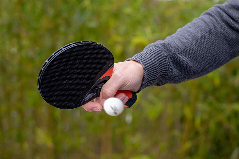 Raquette en jeu