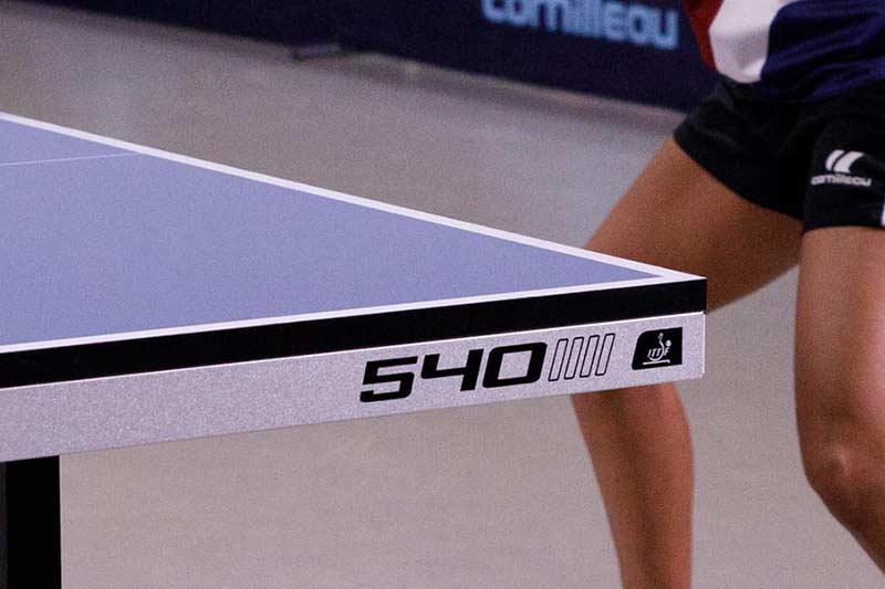 coin de table de ping pong Cornilleau compétition 540 agréée ITTF